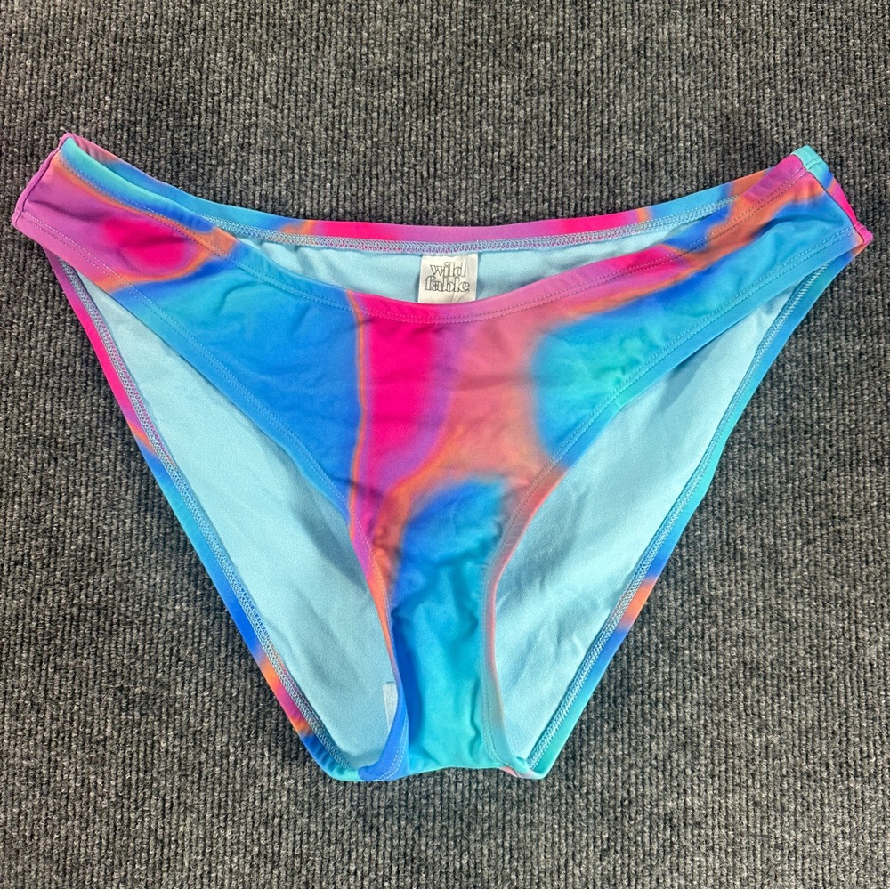 NEW Wild Fable Multicolor‎ Tie Dye Women's Bikini Bottom